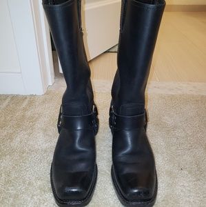 Frye Harness Boots 12R Black